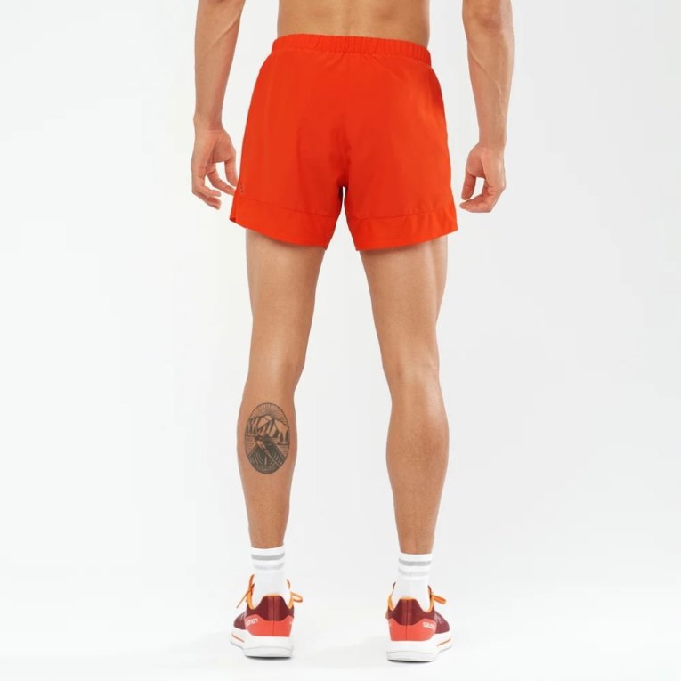 Bermudas Salomon Cross Rebel 5'' Hombre Rojos | MX CXJW724